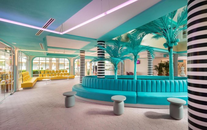 Lobby van Appartementen Allegro Isora op Tenerife