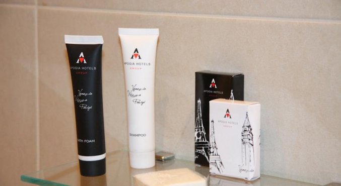 Gratis toiletartikelen van Hotel Sirio in Venetie