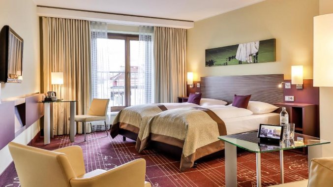 Comfort tweepersoonskamer in Hotel Dorint City Salzburg