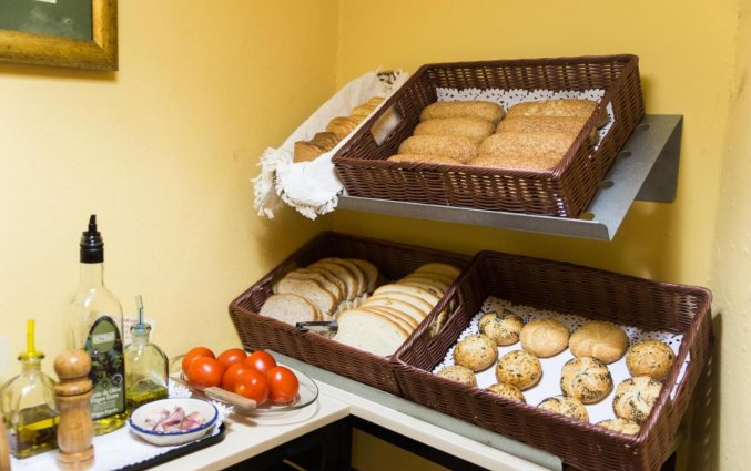 ontbijt bij Hotel Abanico Sevilla