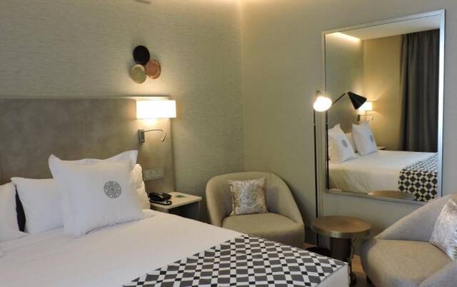 Kamer bij Hotel America Sevilla