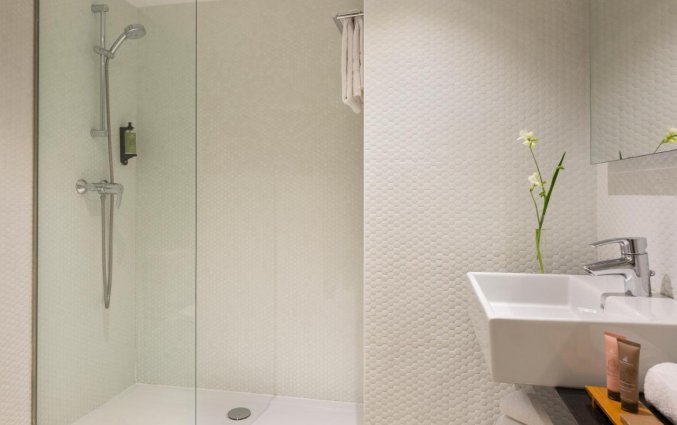 Badkamer van hotel Citadines Ramblas Barcelona