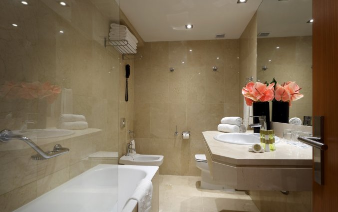 Tweepersoonskamer van Hotel Eurostars Rey Don Jaime in Valencia