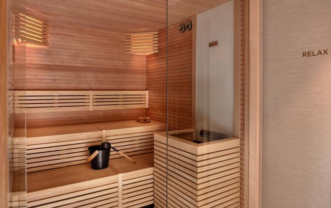 Sauna van Hilton Vienna Park Wenen
