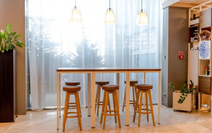 Zithoek van Hilton Garden Inn Krakau