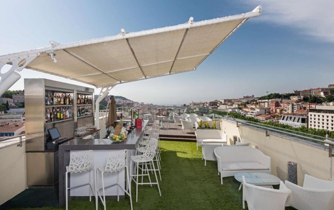 Dakterras van NH Collection Lisboa Liberdade Lissabon