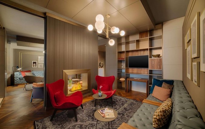 Lounge van Hotel NH Milano Touring Milaan