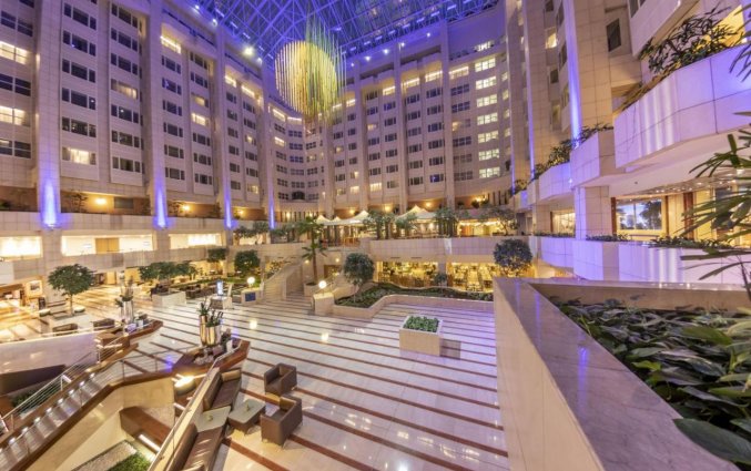 Entree bij Hilton Praag