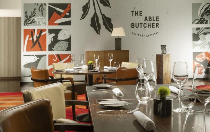 Restaurant bij Hilton Praag