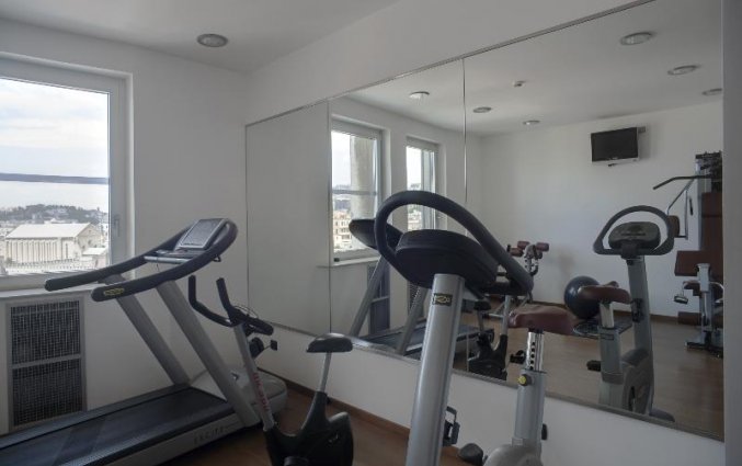 Fintessruimte van Hotel NH Napoli Panorama Napels