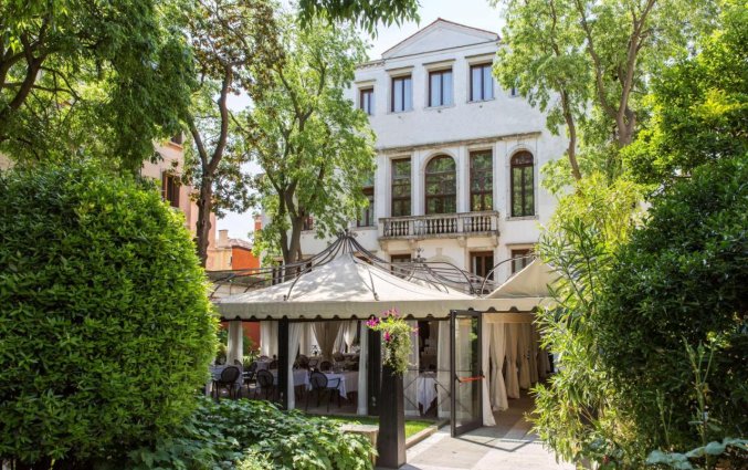 Terras van NH Collection Grand Hotel Dei Dogi Venetië