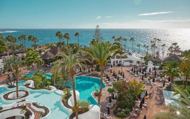 Zwembad van Hotel Jardin Tropical Tenerife