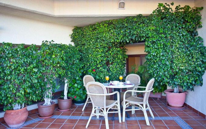 Terras van Hotel Princesa Playa Costa del Sol