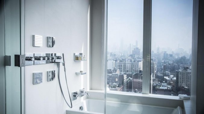 Badkamer van hotel NoMo SoHo