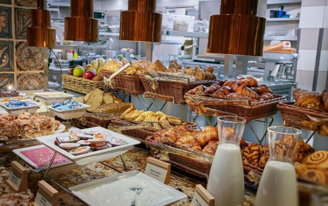 Ontbijtbuffet van Hotel Cosmopolitan in Praag