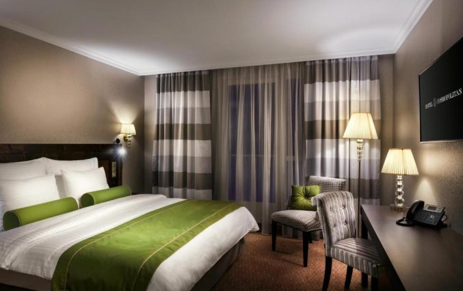 Tweepersoonskamer van Hotel Cosmopolitan in Praag