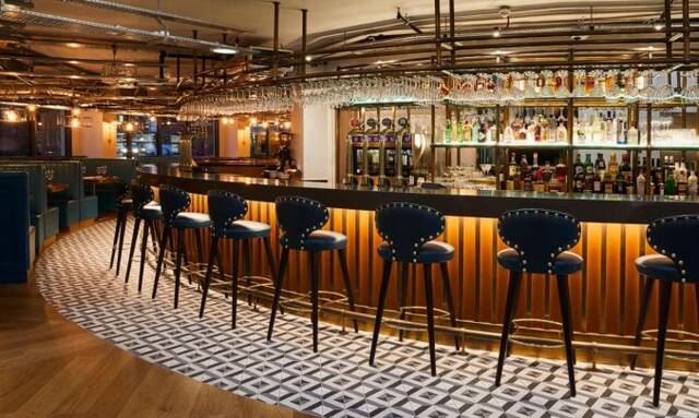 Bar van Hotel Indigo Manchester Victoria Station