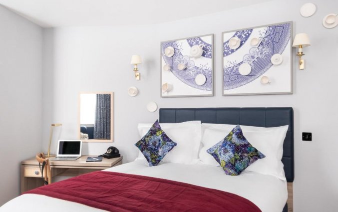 Slaapkamer van Hotel Indigo Manchester Victoria Station