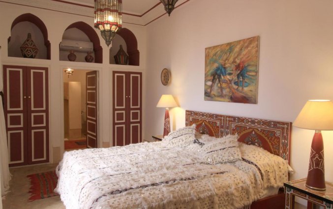 Tweepersoonskamer van Riad Karmela Marrakech