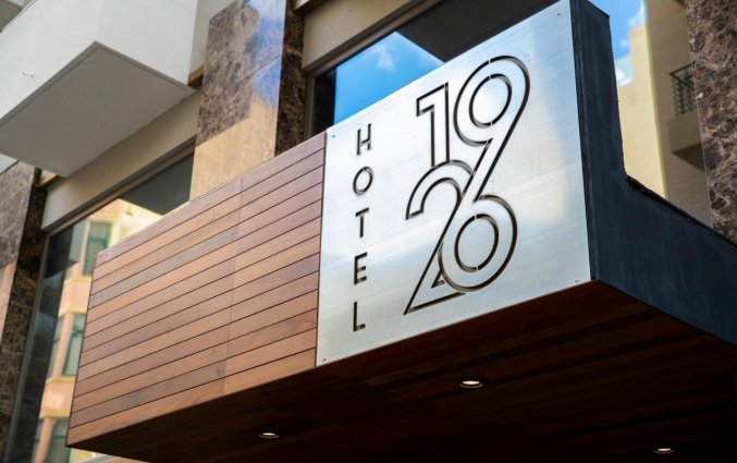 Ingang van Hotel 1926 Malta