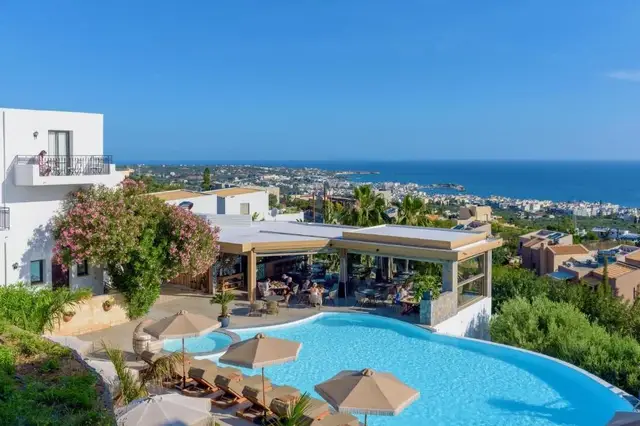 Hotel Creta Blue Boutique zwembad