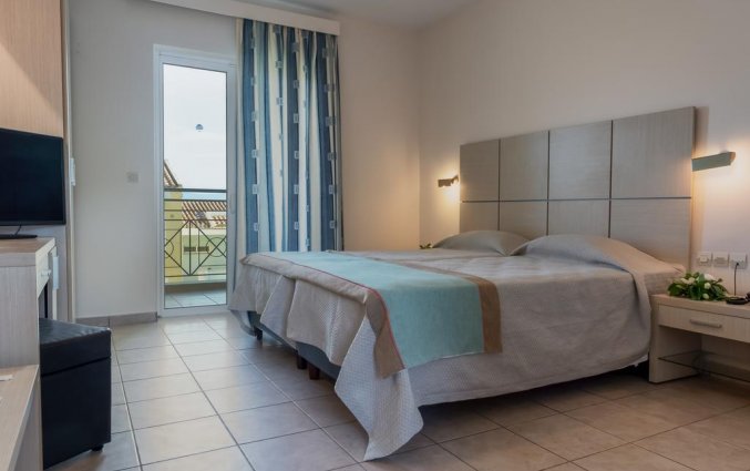 Tweepersoonskamer van Resort Mareblue Beach op Corfu