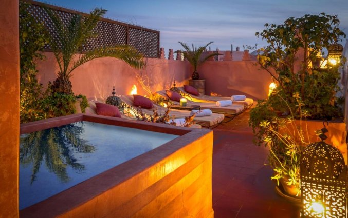 Dakterras van Riad Sable Chaud Marrakech