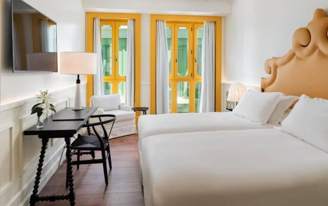 Tweepersoonskamer van Hotel H10 Casa de la Plata Sevilla
