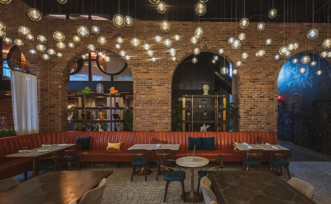 Zithoek van hotel The Williamsburg