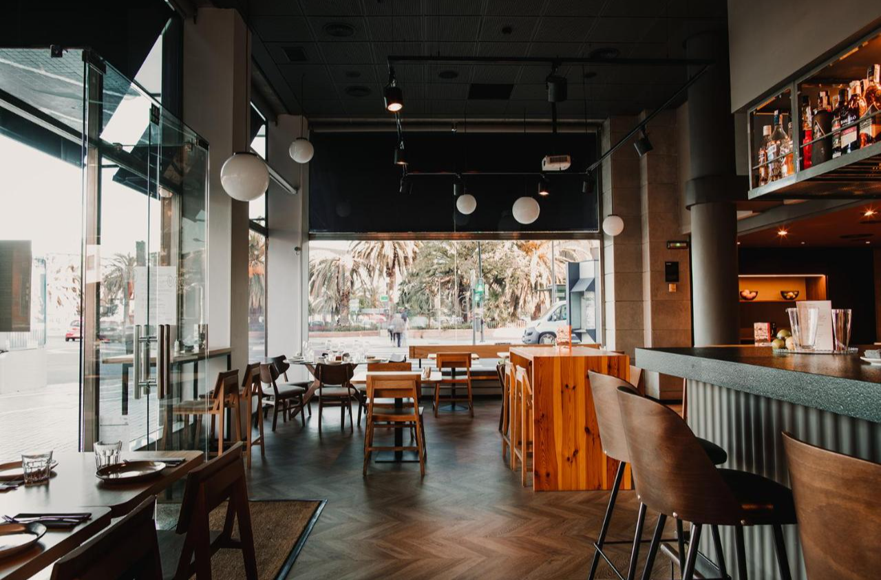 Binnenkant van Bar Kramer in Valencia