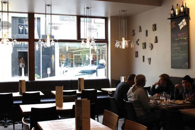 Restaurant van Hotel Fron in IJsland