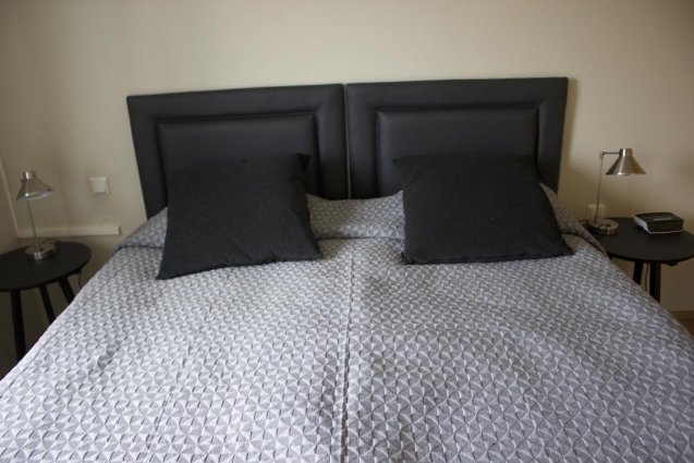 Tweepersoonskamer van Hotel Fron in IJsland