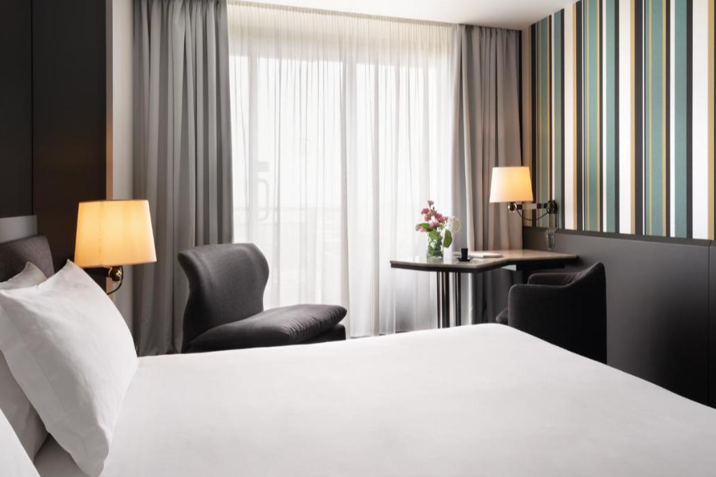 Tweepersoonskamer van Hotel The Nicolaus Bari