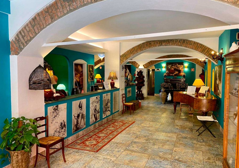 Receptie van Hotel Il Guercino Bologna