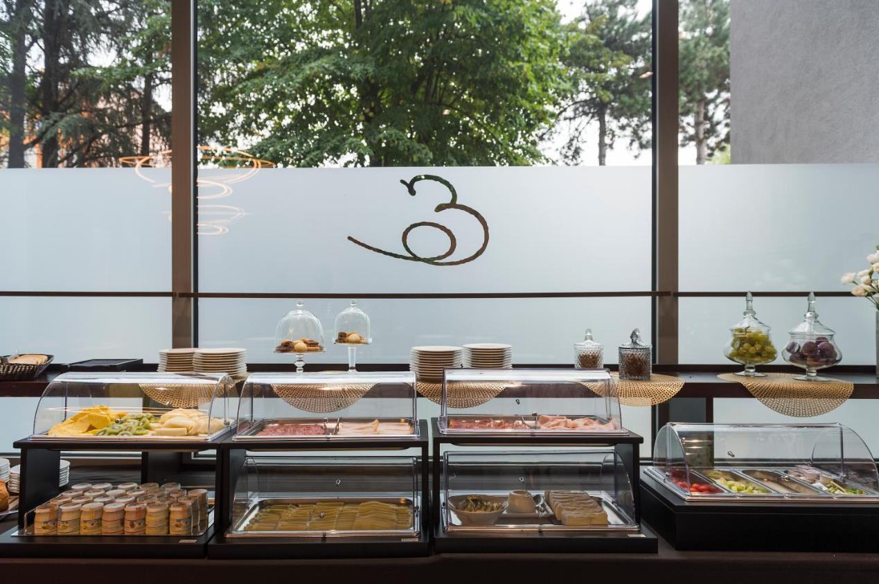 Ontbijtbuffet van Elizabeth Lifestyle Hotel Bologna