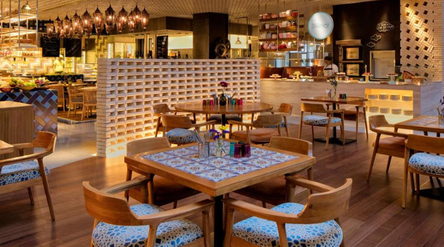 restaurant van Grand Hyatt Dubai