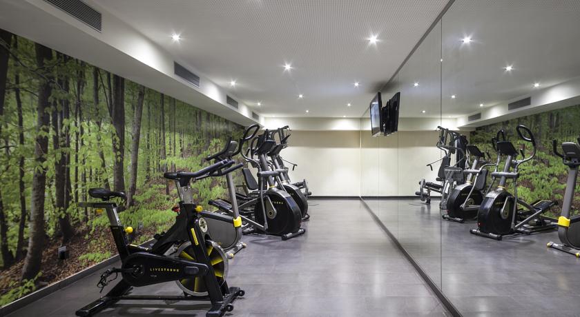 Sportzaal van hotel Andante in Barcelona