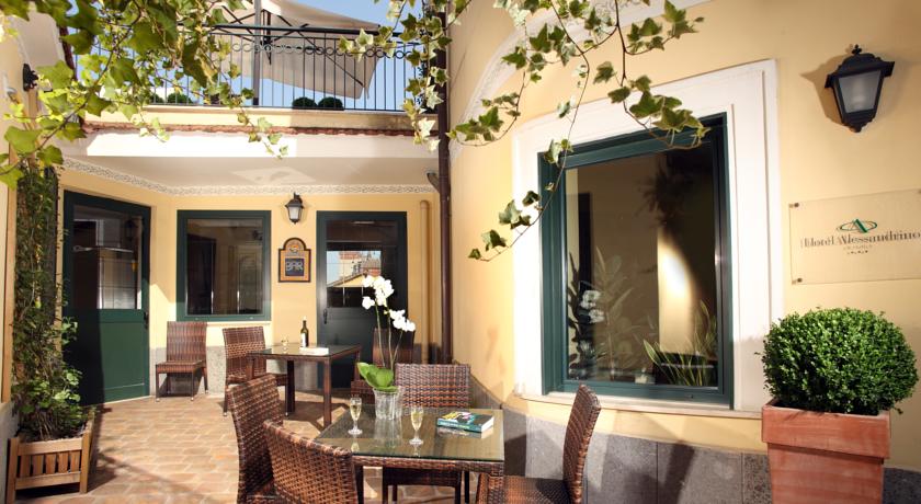 Terras hotel Alessandrino