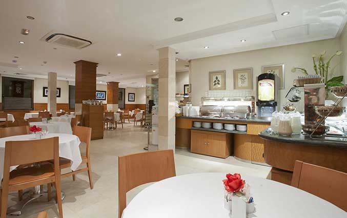 Ontbijtzaal van Hotel Regente in Madrid