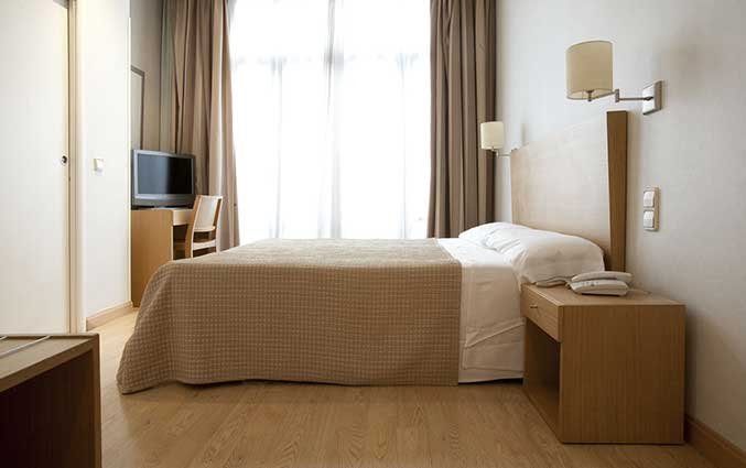 Tweepersoonskamer van Hotel Regente in Madrid