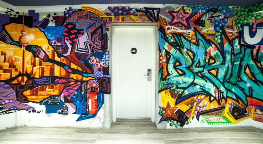 Gang van Hotel Catolonia Berlin Mitte in Berlijn