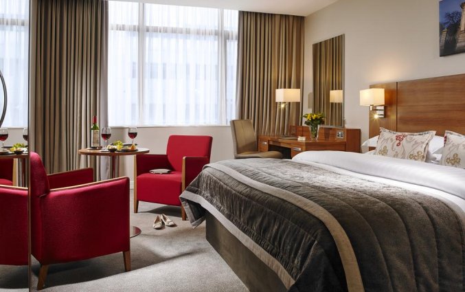 Tweepersoonskamer van Hotel Mespil in Dublin