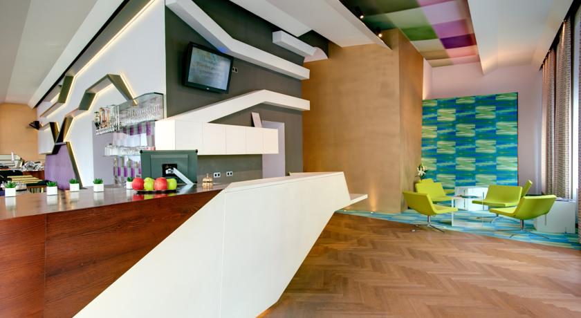 Receptie van hotel Donauwalzer Wenen