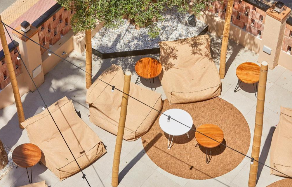 Terras tent Capi Playa