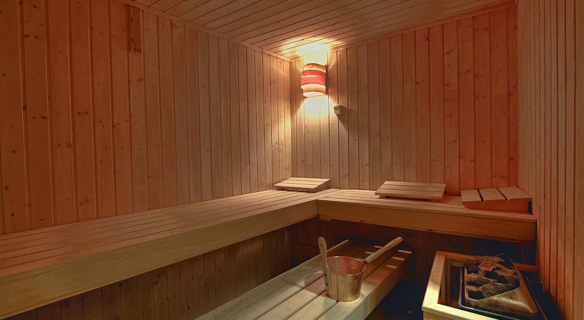 Sauna van Hotel Mediterran in Budapest