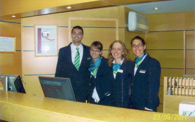 Receptie en personeel van Pacific Hotel Fortino Turijn