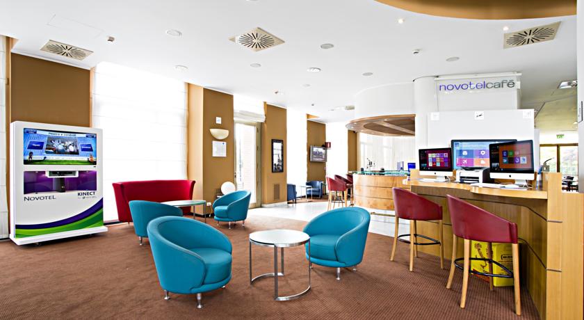 Zitgedeelte in Hotel Novotel Torino Corso Giulio Cesare