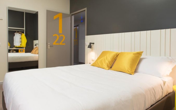 Tweepersoonskamer van Hotel Ornato in Milaan