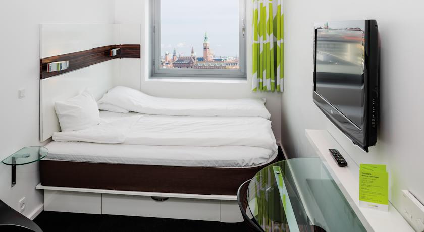 Tweepersoonskamer van Hotel Wakeup Copenhagen Kopenhagen