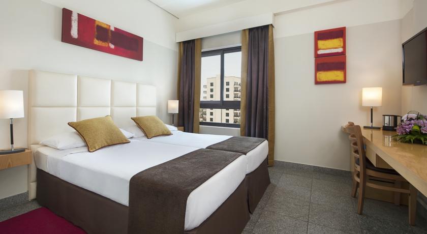 Tweepersoonskamer van Hotel Arabian Park in Dubai